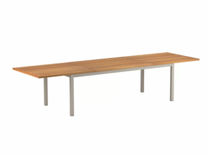 TABOELA - Extending rectangular teak garden table _ Royal Botania